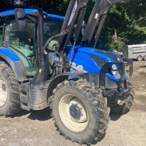 NEW HOLLAND T6.145 EC & QUICKE Q4S LOADER
