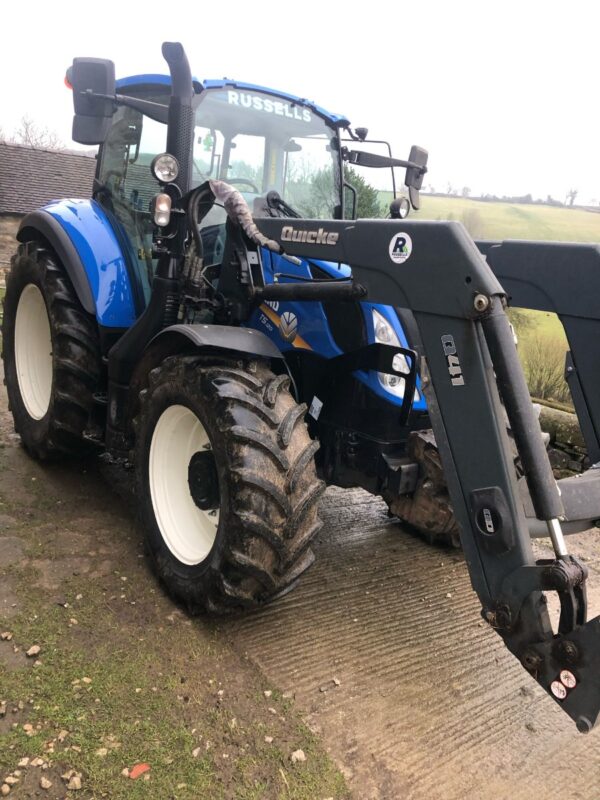 *DUE AUGUST* NEW HOLLAND T5.120 ELECTRO COMMAND & QUICKE Q41 LOADER - Image 2
